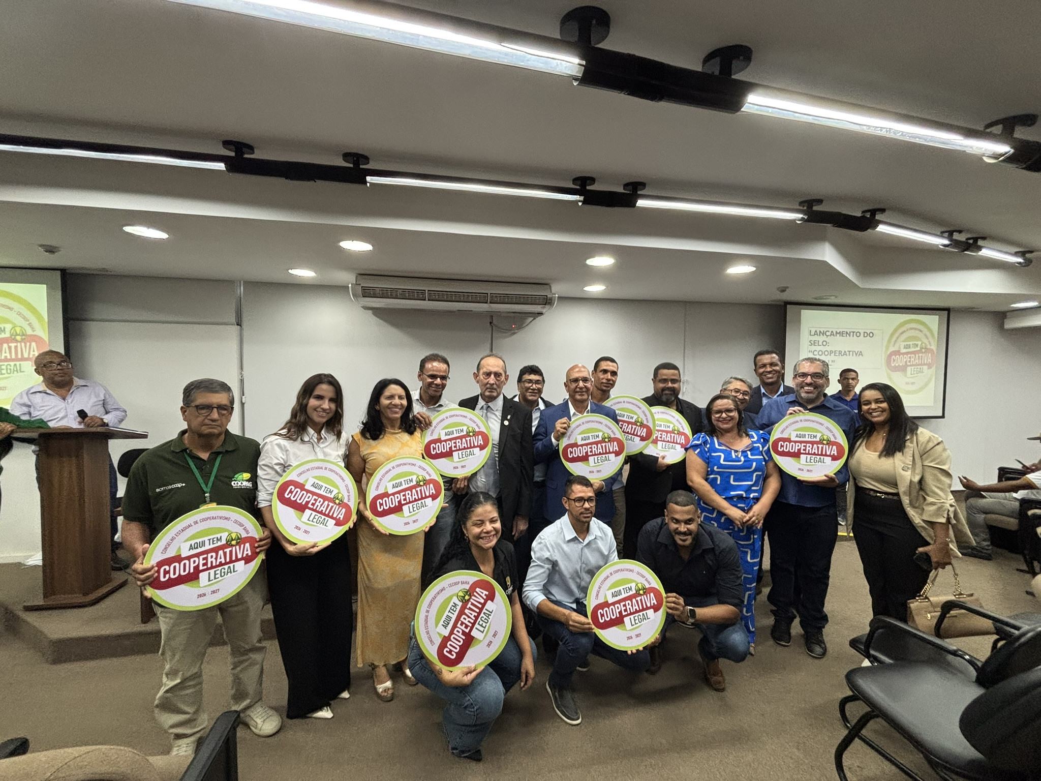 IMAGEM - Entrega Selo Cooperativa Legal