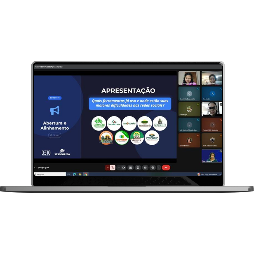 Coops baianas avançam com capacitação em Marketing Digital